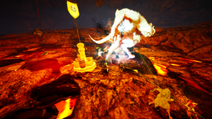 Battle with ferrid in progress