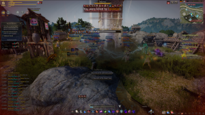 Our castle getting zerged