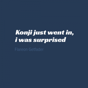 That happened