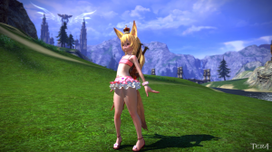 Koni in swimming suit!