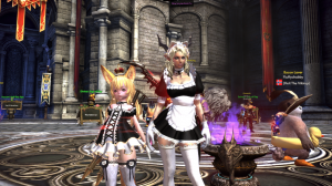 Koni as maid