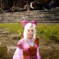 Kunijnchi with her Fennec Fox!